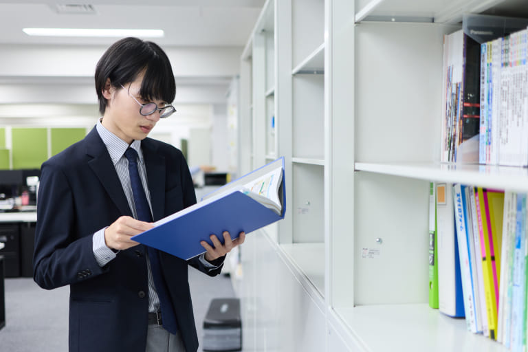 計画情報の収集の様子