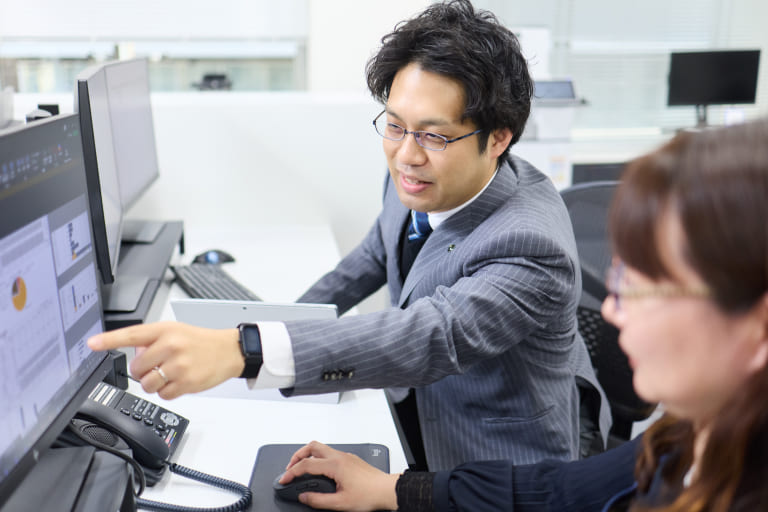 申請サポート・フォローの様子