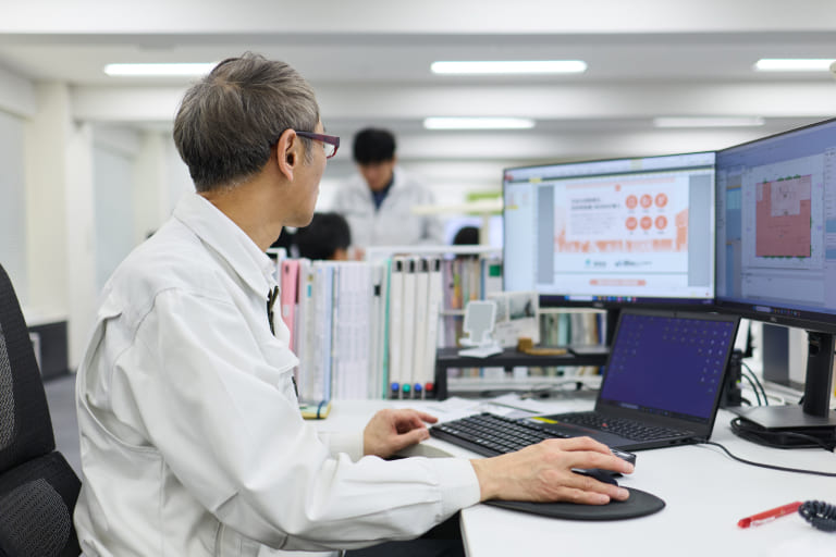 省エネ関連業務の様子